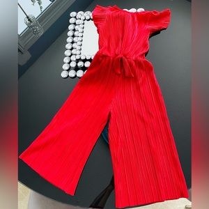 Red Jumpsuit. Red . Perfect for Christmas 🎄